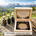 STEINWUCHT ALPIN BOX aus Naturholz (optional)