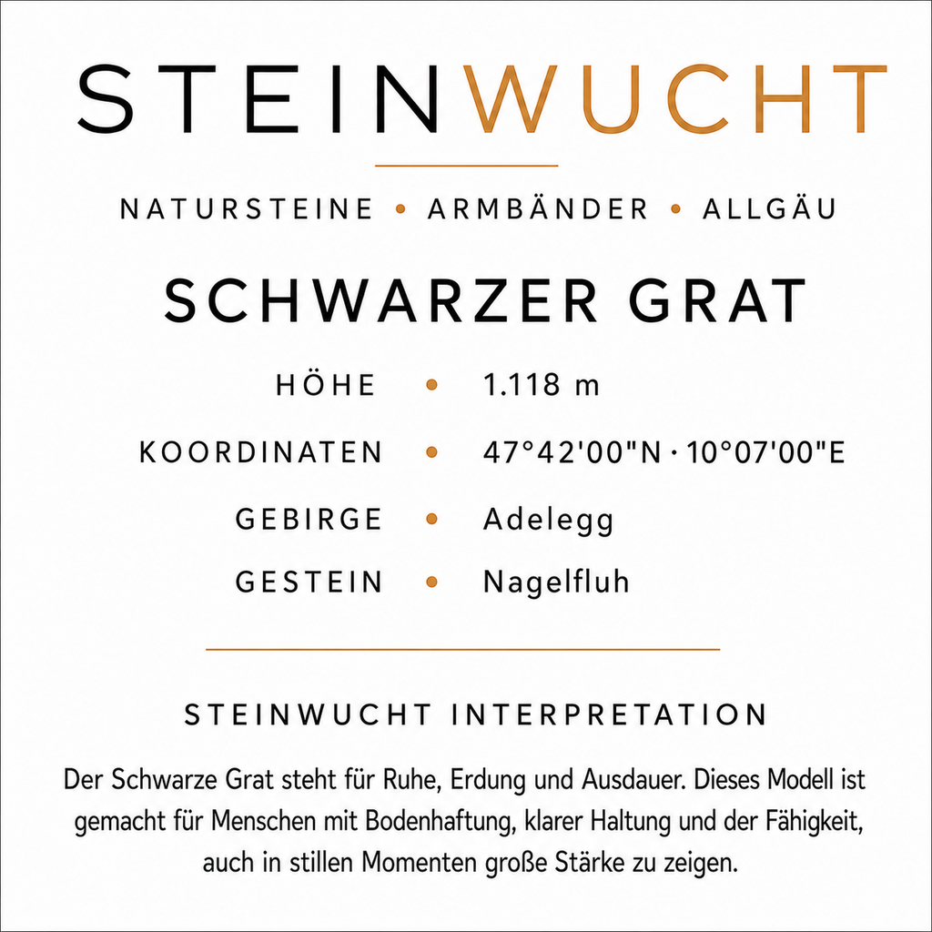 STEINWUCHT · PEAK – SCHWARZER GRAT